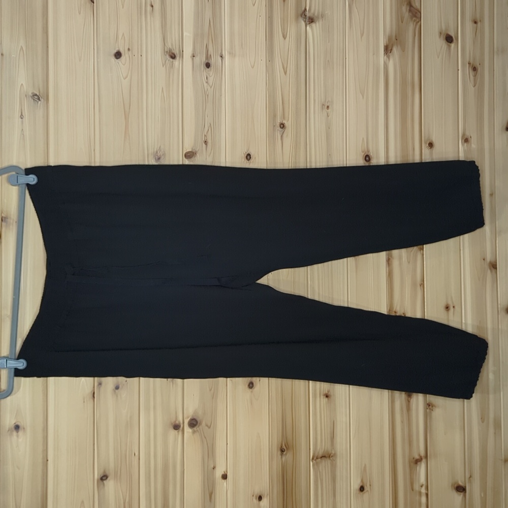 J. Crew Black drawstring work Pants